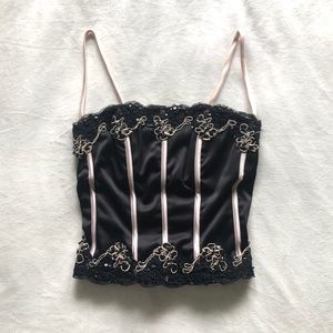 Lace Bustier Top
